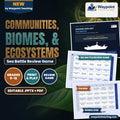 Communities, Biomes, & Ecosystems Sea Battle Review Game cover