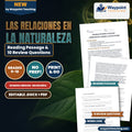 Communities, Biomes, & Ecosystems Spanish Reading Passage & Comprehension Questions cover
