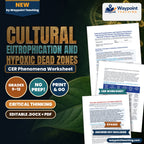 Cultural Eutrophication and Hypoxic Dead Zones: Agricultural N:P Runoff, Phytoplankton Blooms, and Gulf of Mexico Hypoxia CER Phenomena Worksheet cover