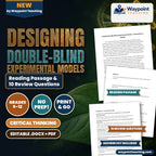 Designing Double-Blind Experimental Models Reading Worksheet cover