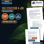 DNA Structure & Job 5E Lesson Plan cover