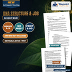 DNA Structure & Job Lesson Quiz cover