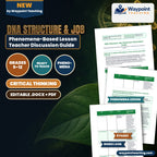 DNA Structure & Job Phenomena-Based Lesson: Conan the Bacterium: Shattered DNA Reassembled within Hours Teacher Discussion Guide cover