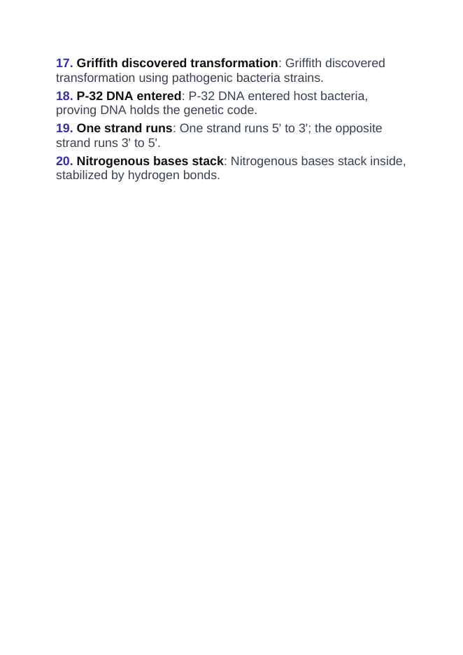 DNA Structure & Job Vocabulary Words & Definitions sample page
