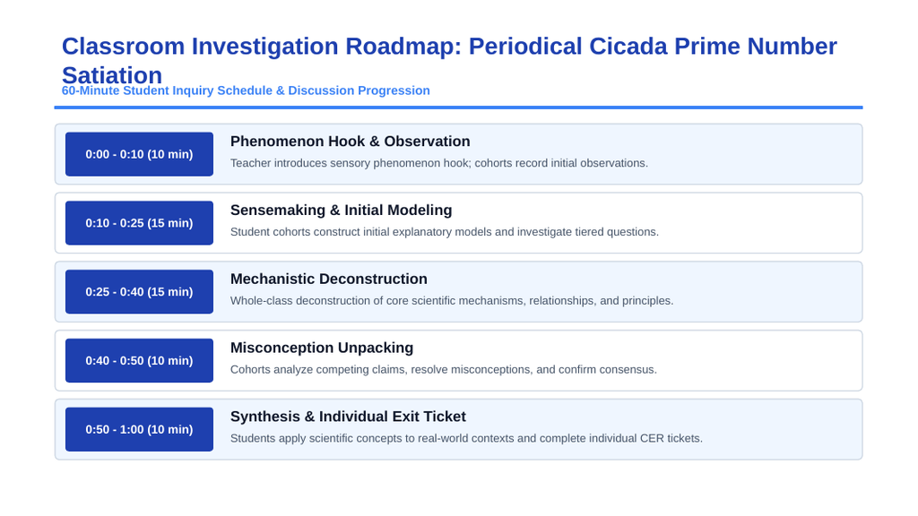Ecological Demographics Phenomena-Based Lesson: The Prime Number Invasion: Trillions of Cicadas Defeating Every Predator on Earth Presentation sample page
