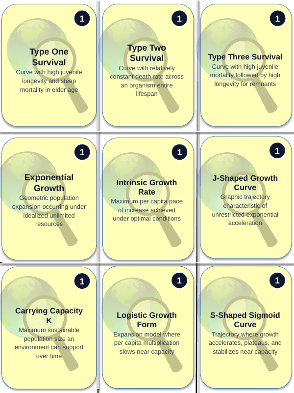 Ecological Demographics Trivia Board Game sample page