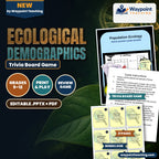 Ecological Demographics Trivia Board Game cover