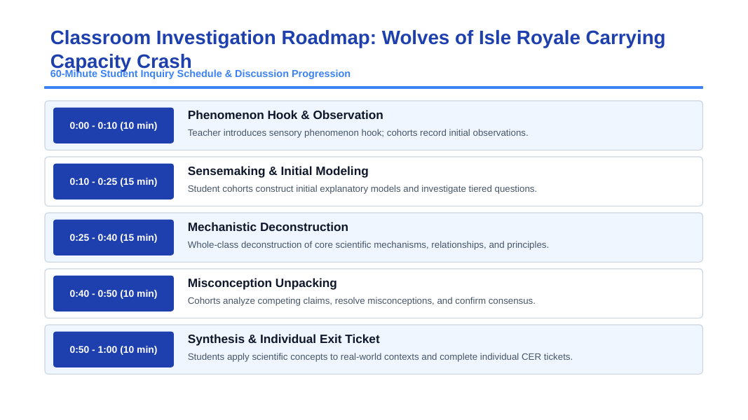 Ecological Fundamentals Phenomena-Based Lesson: The Meltdown on Isle Royale: Inbreeding, Bones, and Trophic Collapse Presentation sample page