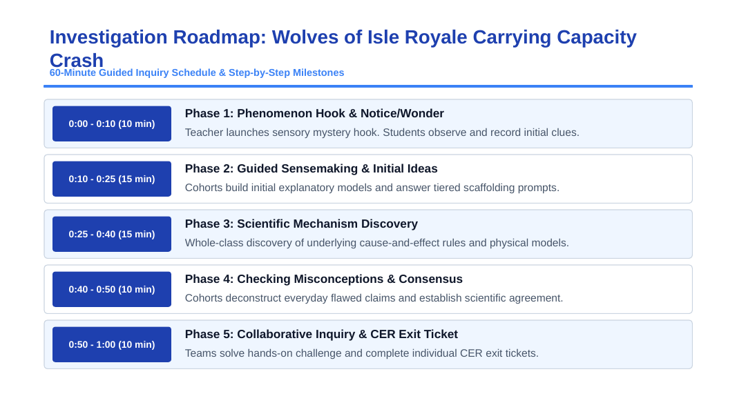 Ecological Fundamentals Scaffolded Phenomena-Based Lesson: The Meltdown on Isle Royale: Inbreeding, Bones, and Trophic Collapse Presentation sample page