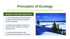 Ecological Fundamentals Slide Show Presentation sample page