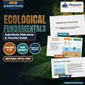 Ecological Fundamentals Substitute Slideshow & Teacher Guide cover