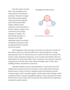 Electronegativity and Predicting Biomolecular Interactions Reading Worksheet sample page