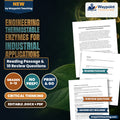 Engineering Thermostable Enzymes for Industrial Applications Reading Worksheet cover