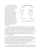 Evaluating Punctuated Equilibrium Using the Fossil Record Reading Worksheet sample page