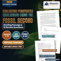 Evaluating Punctuated Equilibrium Using the Fossil Record Reading Worksheet cover
