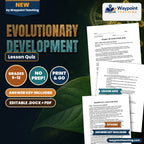 Evolutionary Development Lesson Quiz cover