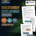 Evolutionary Development Model Response & Scoring Guide cover