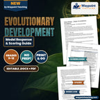 Evolutionary Development Model Response & Scoring Guide cover