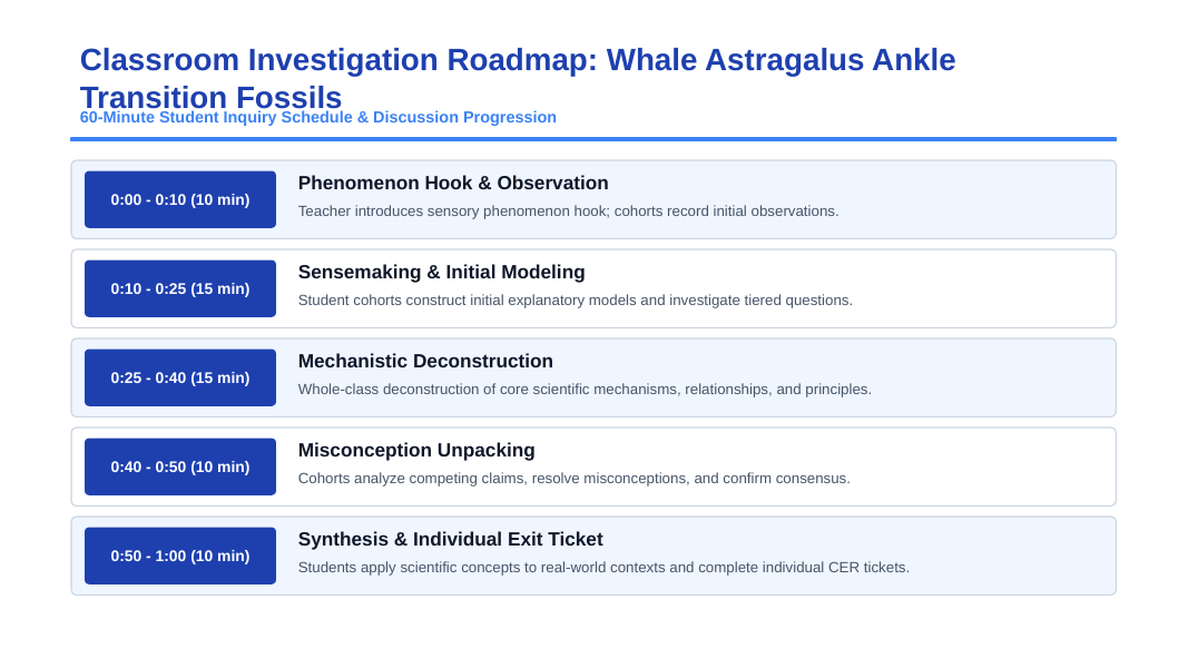Evolutionary Development Phenomena-Based Lesson: The Walking Whale: How an Ankle Bone Solved the Leviathan Mystery Presentation sample page