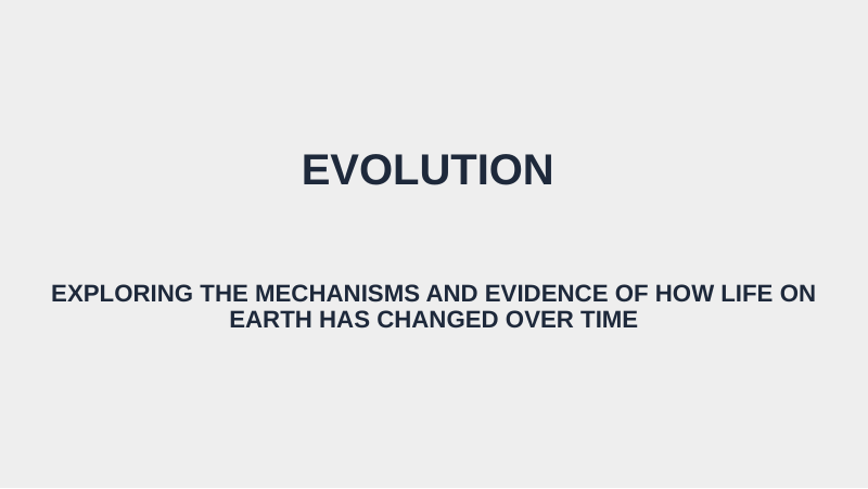 Evolutionary Development Substitute Slideshow & Teacher Guide sample page