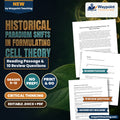 Historical Paradigm Shifts in Formulating Cell Theory Reading Worksheet cover