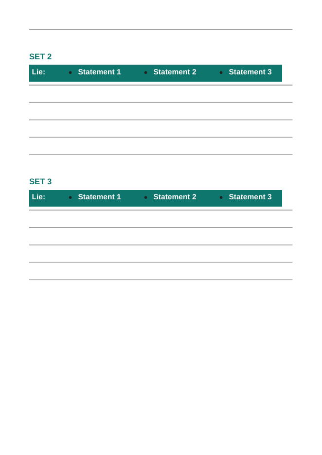 How Cells Make Proteins Truth or Lie Challenge sample page