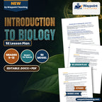 Introduction to Biology 5E Lesson Plan cover