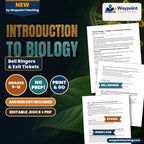 Introduction to Biology Bell Ringers & Exit Tickets cover