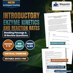 Introductory Enzyme Kinetics and Reaction Rates Reading Worksheet cover