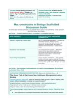 Macromolecules in Biology Scaffolded Phenomena-Based Lesson: The Ghost Fish of the Frozen Sea: Antifreeze Glycoprotein Lattice Binding Teacher Discussion Guide sample page