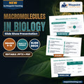Macromolecules in Biology Slide Show Presentation cover