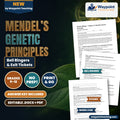 Mendel’s Genetic Principles Bell Ringers & Exit Tickets cover