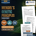 Mendel’s Genetic Principles Lesson Quiz cover