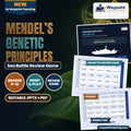 Mendel’s Genetic Principles Sea Battle Review Game cover