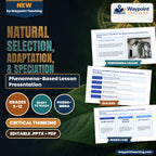 Natural Selection, Adaptation, & Speciation Phenomena-Based Lesson: Resurrecting Ice Age Blood: How Mammoth Hemoglobin Defied the Freeze Presentation cover