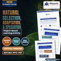 Natural Selection, Adaptation, & Speciation Project-Based Learning Activity cover