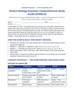 Pennsylvania Keystone Exam Overview & Teacher Guide Study Guide sample page