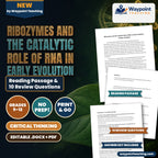 Ribozymes and the Catalytic Role of RNA in Early Evolution Reading Worksheet cover