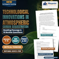 Technological Innovations in Atmospheric Carbon Sequestration Reading Worksheet cover