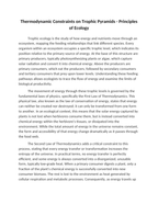 Thermodynamic Constraints on Trophic Pyramids Reading Worksheet sample page