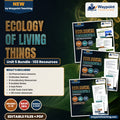 Honors Biology Unit 5: Ecology of Living Things Bundle cover