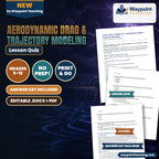 Aerodynamic Drag & Trajectory Modeling Lesson Quiz cover