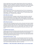 Digital Video Motion Analysis 5E Lesson Plan sample page