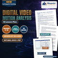 Digital Video Motion Analysis 5E Lesson Plan cover