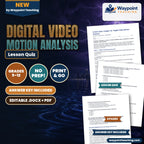 Digital Video Motion Analysis Lesson Quiz cover