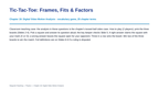 Digital Video Motion Analysis Tic-Tac-Toe Review Game sample page