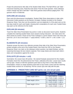 Horizontally Launched Projectiles 5E Lesson Plan sample page