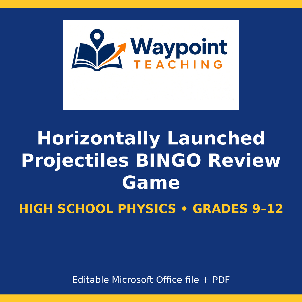 Horizontally Launched Projectiles BINGO Review Game cover