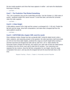 Horizontally Launched Projectiles CER Task Cards sample page