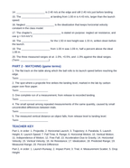 Horizontally Launched Projectiles Fill-in-the-Blank Vocabulary Worksheet sample page